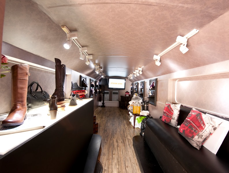 Lower deck interiors
