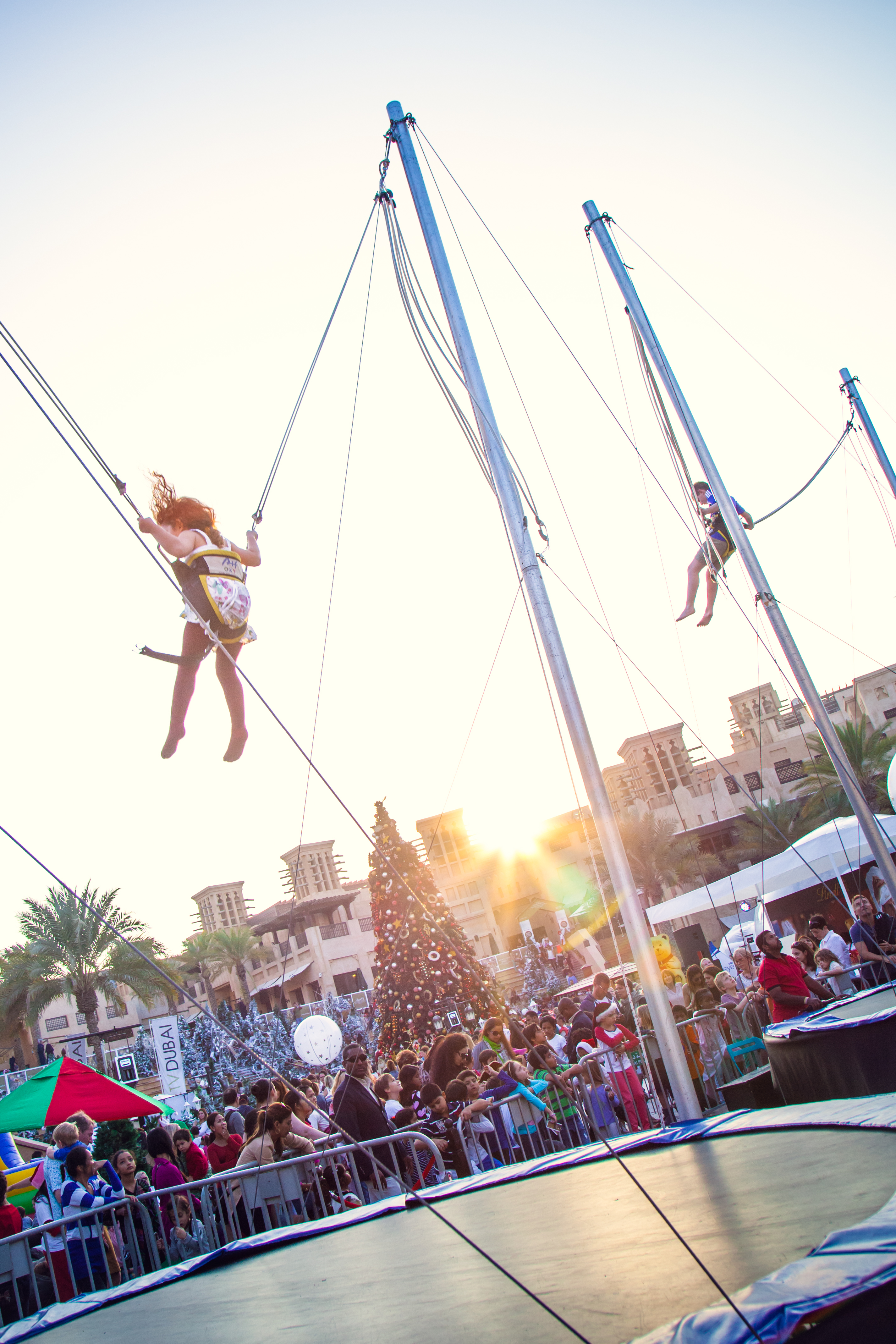 2 In 1 Bungee Trampoline