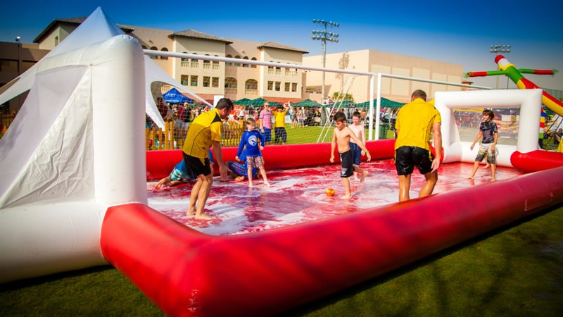 EQHsoapy Football 9mx18m